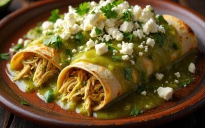Chicken Enchiladas with Salsa Verde Recipe