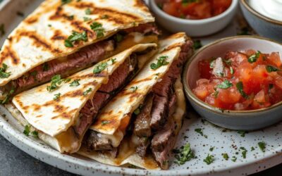 Quesadillas de Bistec a la Parrilla